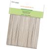 Clean + Easy Wooden Applicator Waxing Sticks  Small Wax Sticks for Hair Removal on Upper Lip & Eyebrow, 100 Count view 1