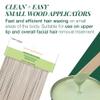 Clean + Easy Wooden Applicator Waxing Sticks  Small Wax Sticks for Hair Removal on Upper Lip & Eyebrow, 100 Count view 2