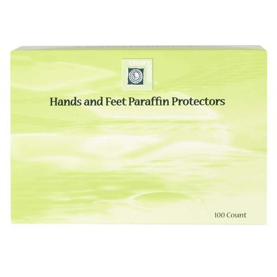 Clean + Easy Paraffin Wax Bags for Hands and Feet Protectors Paraffin Liners for Hand and Feet Mitt Inserts, 100 Count