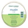 Clean + Easy Muslin Wax Strips  Extra Large Wax Strip Roll for Full Body & Facial Hair Removal, 3.5" x 40 Yards view 1