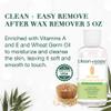 Clean + Easy After Wax Remover Oil for Skin  Post Wax Care & Soothing Residue Remover for Smooth Skin, 5 fl oz view 3