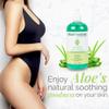 Clean + Easy Aloe Vera Gel for After Wax Care, Soothes Irritated Skin, Non-Greasy Post Waxing Treatment, Removes Excess Wax Residue, 16 oz view 2