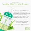 Clean + Easy Aloe Vera Gel for After Wax Care, Soothes Irritated Skin, Non-Greasy Post Waxing Treatment, Removes Excess Wax Residue, 16 oz view 3