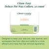 Clean + Easy Professional Deluxe Wax System - Standard Warmer Collars Prevent Drips for Mess-Free, Effortless Cleanup (50 Count) view 3