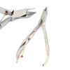 OdontoMed2011 Nail Cuticle Trimmer Professional Cuticle Cutter Stainless Steel Nippers with Sharp Blades and Single Spring Cuticle Clippers for Nail Care Pedicure Manicure Nail Tools Length 3.75" view 1