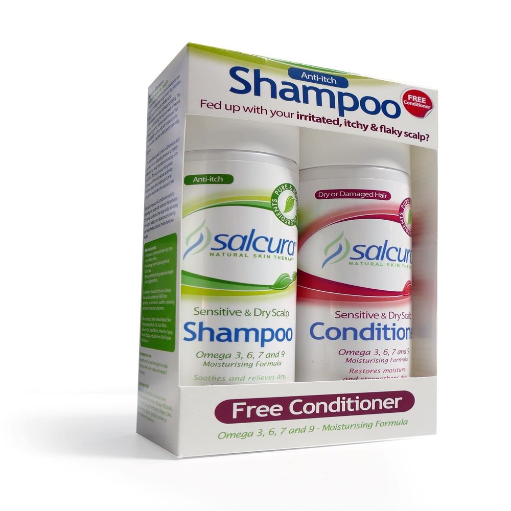 Salcura Anti-itch Omega Rich Shampoo & Free Conditioner 200ml