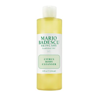 Mario Badescu Citrus Body Cleanser - Lightweight Shower Gel Soap with Grapefruit and Orange Peel Extracts - Fresh and Moisturizing Body Wash for Men and Women, 8 Fl Oz