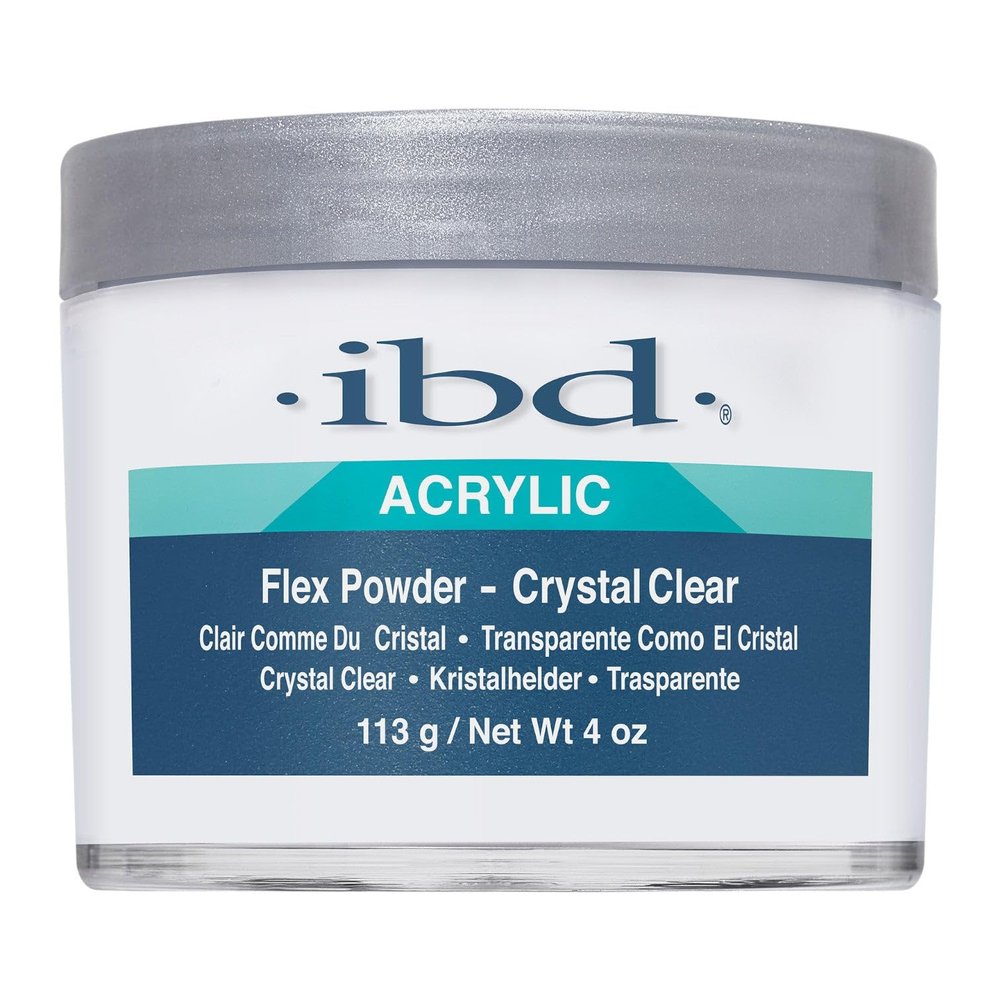 IBD Flex 71829 Crystal Clear Powder, 4 Ounce