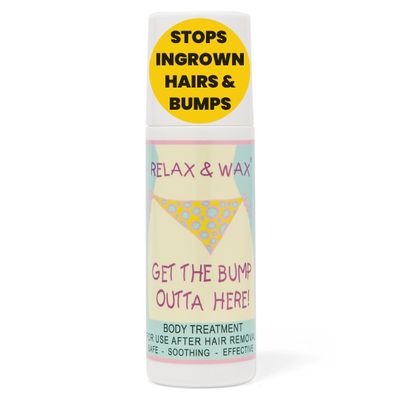 Ingrown Hair Treatment Roll-On for Waxing and Shaving | Razor Burn and Razor Bumps Treatment for Women and Men | Ingrown Hair Serum and Dark Spot Remover for Private Area | Get The Bump Outta Here!