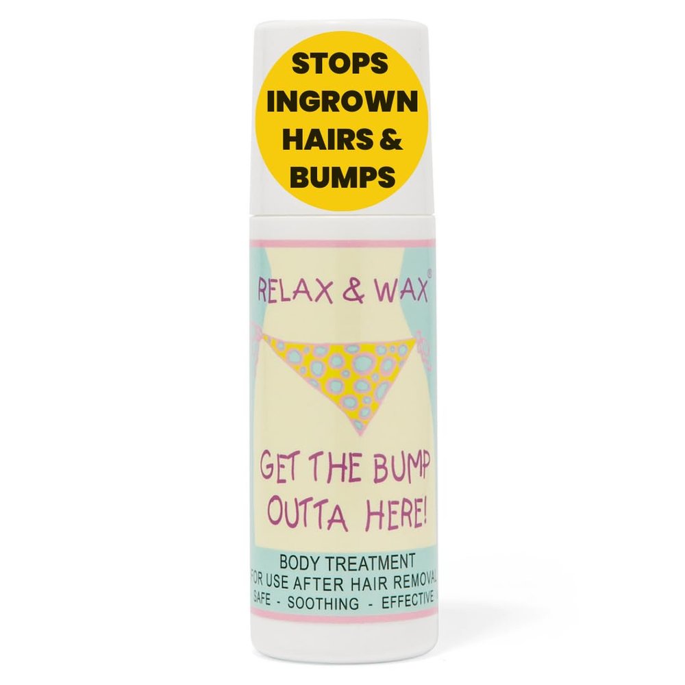 Ingrown Hair Treatment Roll-On for Waxing and Shaving | Razor Burn and Razor Bumps Treatment for Women and Men | Ingrown Hair Serum and Dark Spot Remover for Private Area | Get The Bump Outta Here!