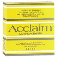 Zotos Acclaim Acid Balanced Hair Perm- Extra Body