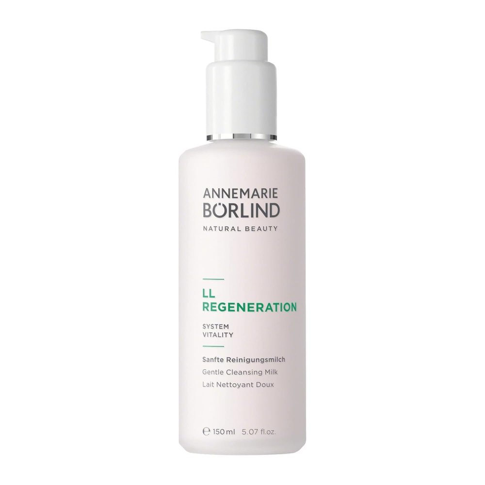 ANNEMARIE BRLIND  LL REGENERATION Cleansing Milk  Sustainably Sourced Natural 2in1 Facial Cleanser & Make-up Remover to remove Impurities on Skin  Step 1 of 5 - 5 Oz