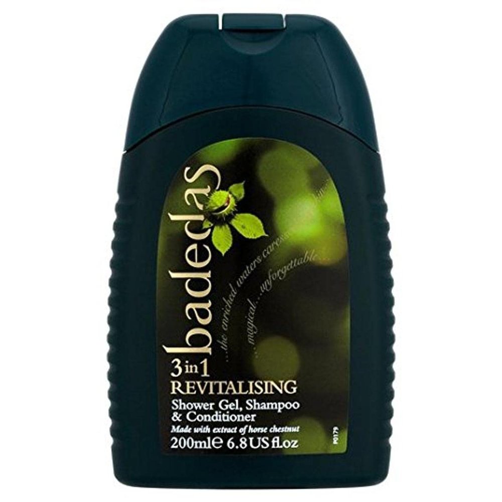 Badedas for Women Shower Gel Shampoo & Conditioner with Horse Chestnut Extract, 6.8 Ounce