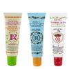 Rosebud Perfume Co. Tube 3 Pack: Tropical Ambrosia Balm, Rose & Mandarin Lip Balm, Strawberry Lip Balm view 1