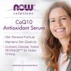 NOW Solutions, CoQ10 Antioxidant Serum, with Clinically Tested REVINAGE for Collagen Support, Visible Firming, 1-Ounce view 4