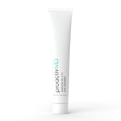 ProactivMD Adapalene Gel Acne Treatment, Paraben Free, Prescription Strength Retinoid For Face and Body Acne, .1% Solution, 1.6 Oz