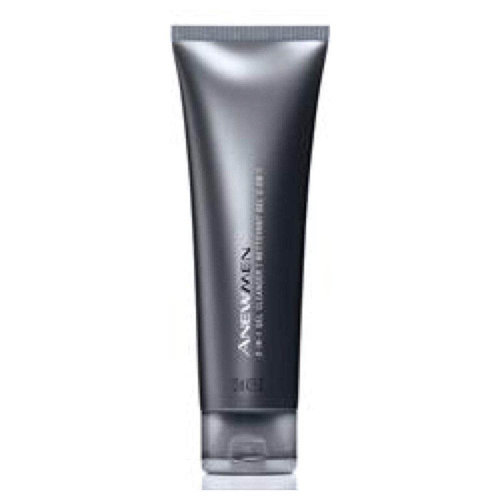 Avon Anew Men 2-in-1 Gel Cleanser 4.2 Fl Oz sealed