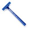 Medline Disposable Facial Razors with Twin Blades, Blue, Case of 500 view 3
