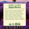 SanRe Organic Skinfood - Lavender Dream - 100% USDA Organic Lavender and Calendula Night Cream For Dry to Normal Skin view 3