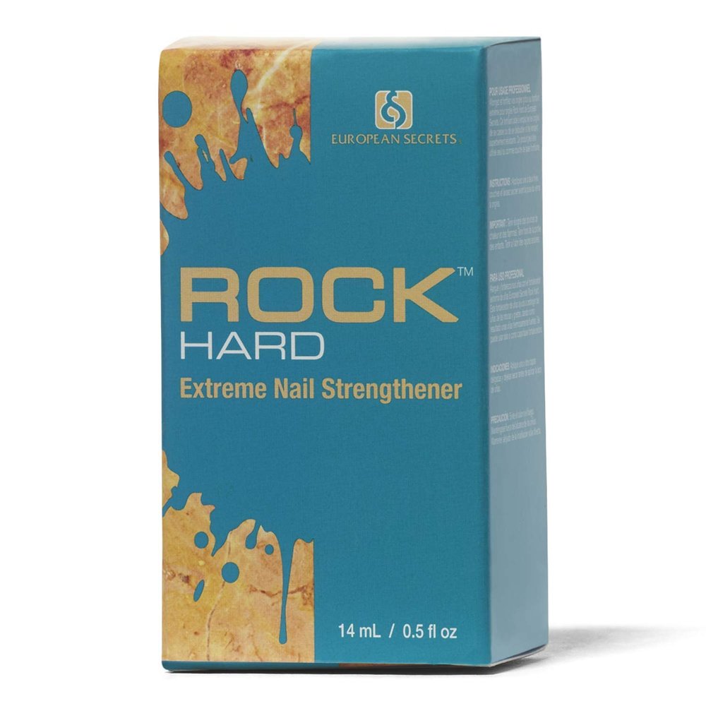 super nail European Secrets Rock Hard Hardener & Basecoat