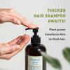 Just Nutritive Thicker Hair Shampoo | Hair Thickening | Hair Growth Thickening Shampoo | Grow Thick Hair | Hair Thickening Treatment for Men and Women 16 Oz view 3