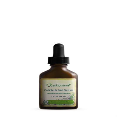 Just Nutritive Cuticle & Nail Serum | Natural Moisturizing Nail Oil | For Rigid Cuticles | Nail Care for Damaged Weak Nails 1 Fl Oz