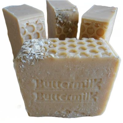 Natural Handcrafted Soap Company Buttermilk with Honey and Mango Butter Soap