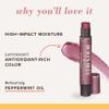 Burt's Bees Lip Shimmer, Lip Gloss With Responsibly Sourced Beeswax, Watermelon, Natural Origin Lip Care, 1 Tube, 0.09 oz. view 3