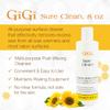 GIGI Sure Clean Wax Remover  All-Purpose Surface Cleaner for Wax Residue Removal, 8 fl oz view 2