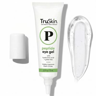 TruSkin Peptide Eye Cream Gel for Dark Circles, 0.5 fl oz