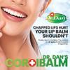 Dr. Dan's Cortibalm- 12 Pack - for Dry Cracked Lips - Healing Lip Balm for Severely Chapped Lips - Designed for Men, Women and Children view 3