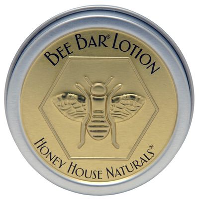 Honey House Naturals Small Bee Bar Lotion, Vanilla, 0.6 Ounce