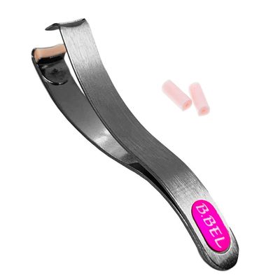 Preo Prima Shogyo Japanese Partial Eyelash Curler, Inner Corner/Outer Corner Precision Lash Curl Up Tool, Made in Japan (Included 2 Replacement Rubber) | C-180