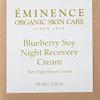 Eminence Blueberry Soy Night Recovery Cream, 2 Ounce view 2