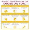Desert Essence 100% Pure Jojoba Oil - 4 oz - Moisturizes Body Skin & Cleanses Clogged Pores -Nourishes Hair and Scalp - Hair Care & Skincare Essential Oil - Suitable for Sensitive Skin view 4