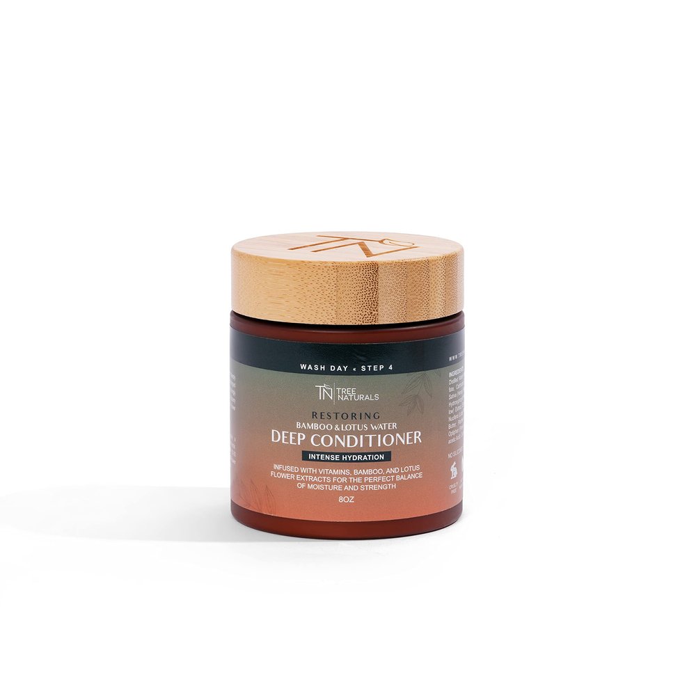 Tree Naturals Bamboo & Lotus Deep Conditioner, 8 oz