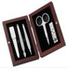 5 Piece Manicure Set In a Rosewood Gift Box An Useful Gift To Everyone view 4