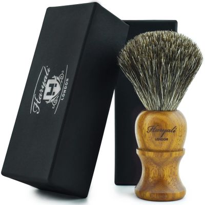 Haryali London - Shaving brush, made of rose wood