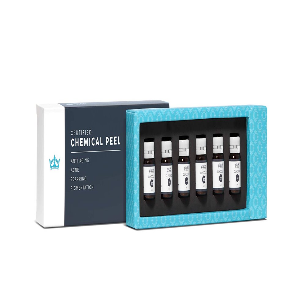 Glycolic chemical peel 50% 1oz (30ml) 6 pc Boxed