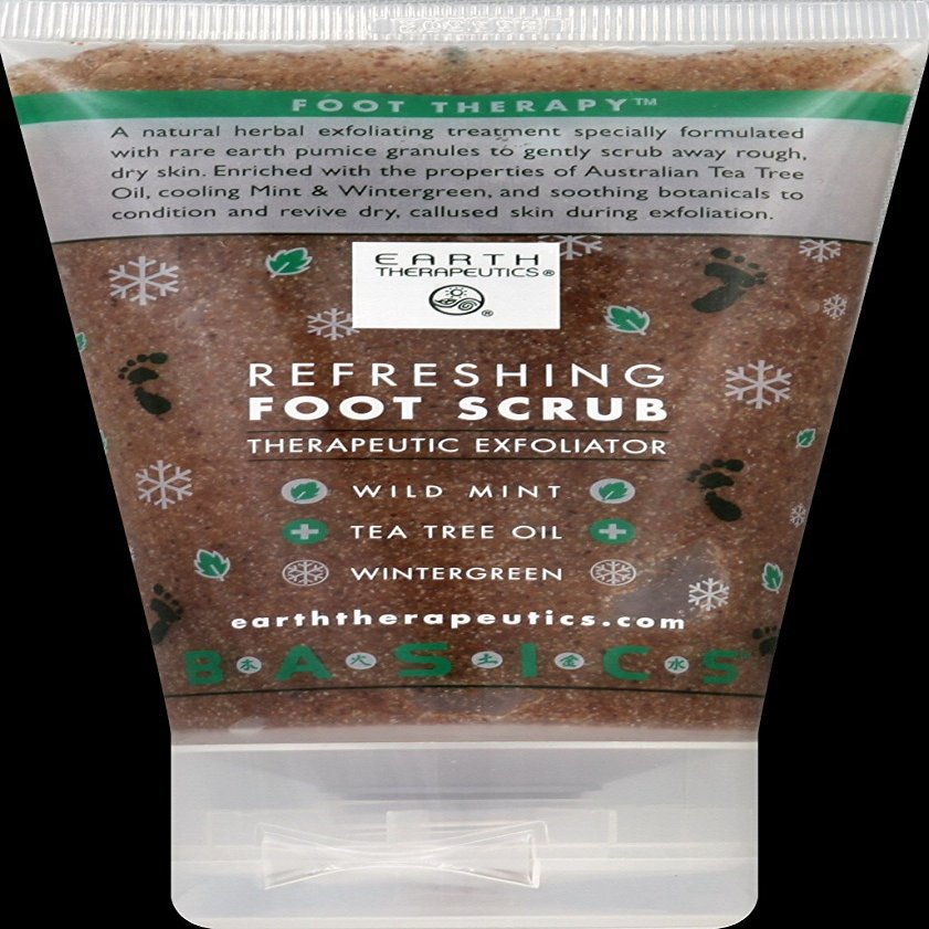 Earth Therapeutics Refreshing Foot Scrub Wild Mint - 4 fl oz