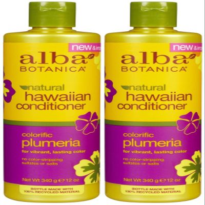 Alba Botanica - Hawaiian Hair Conditioner - Plumeria - 12 fl oz