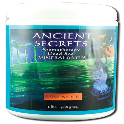 Ancient Secrets Aromatherapy Dead Sea Mineral Baths Lavender - 2 lbs