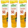 Alba Botanica Hawaiian, Island Vibe Sunscreen SPF 50, Water-Resistant (80 Minutes), 3 fl oz (Pack of 3) view 1