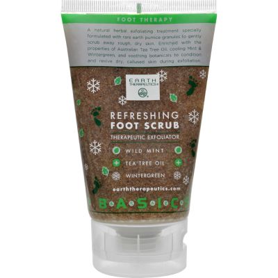 Earth Therapeutics Foot Scrub Refreshing 4 Oz