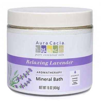 Aura Cacia Aromatherapy Mineral Bath Lavender Harvest - 16 oz4