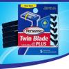 American Safety Razor, Blades Dispose 2 Blade Pivot Men, 5 Count view 1