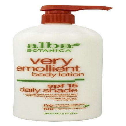 Alba Botanica Lotion Emollient Spf 15