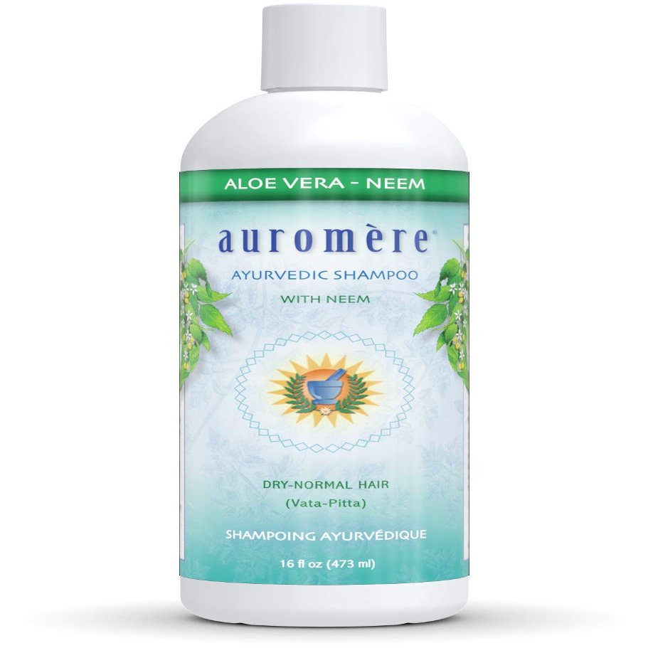 Auromere Ayurvedic Shampoo, Aloe Vera Neem - Vegan, Natural, Sulfate Free, Paraben Free for Dry to Normal Hair, 1 Pack4