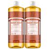 Dr. Bronner's Magic Soap - Pure-Castile Liquid Soap (Eucalyptus, 32 ounce, 2-Pack) -Regenerative Organic Certified Oils, 18-in-1 Uses: Body, Hair, Laundry, Pets & Dishes, Concentrated, Vegan, Non-GMO view 1