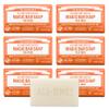 Dr. Bronner's Pure-Castile Magic Bar Soap (Tea Tree, 5 ounce, 6-Pack) - Made with Regenerative Organic Certified Oils, For Face, Body & Hair, Gentle, Vegan, Non-GMO view 1